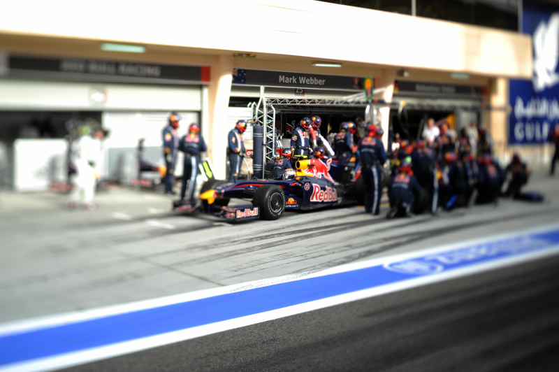 Illustration for article titled Formula One Through Tilt-Shift Lenses